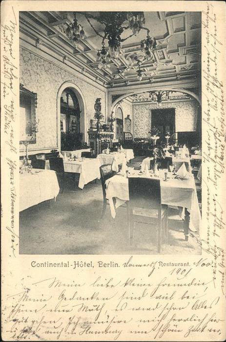 Berlin Hotel Continental Restaurant
