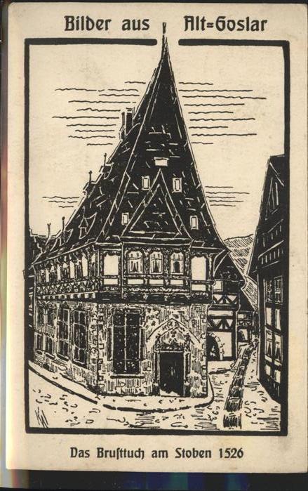 Goslar Brusttutch Stoben