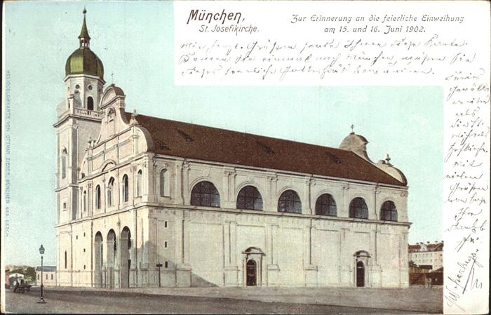 Muenchen Bayern St. Josefskirche