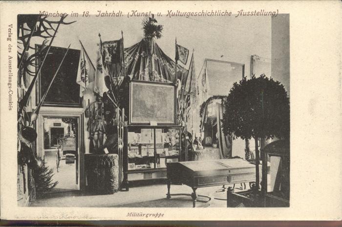 Muenchen Bayern Militaergruppe 18.Jahrhdt Ausstellung