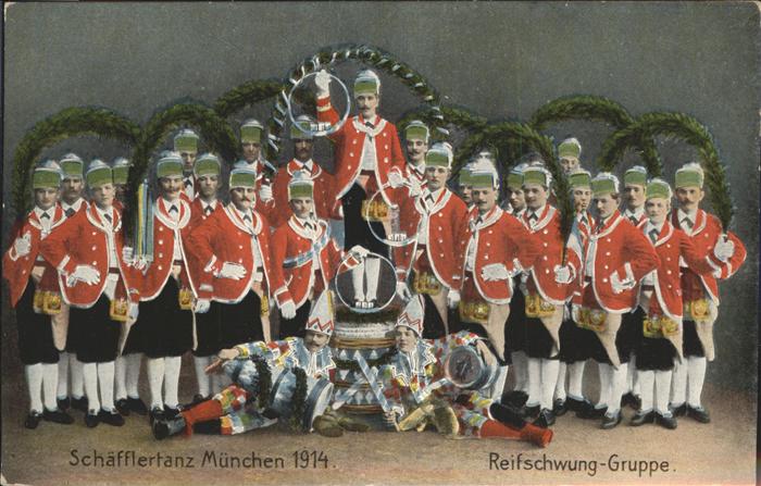 Muenchen Bayern Schaefflertanzgruppe