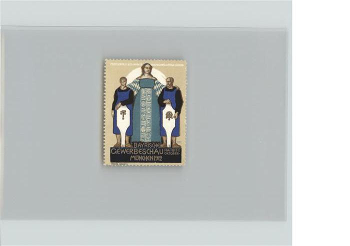 Muenchen Bayern Bayrische Gewerbeschau