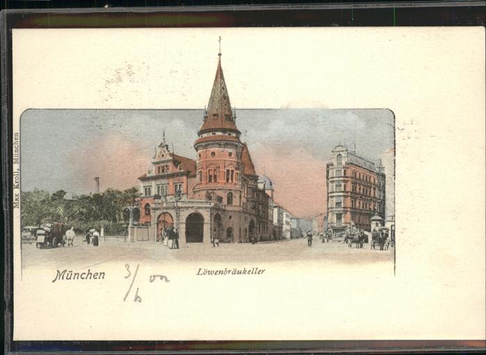 Muenchen Löwenbräukeller