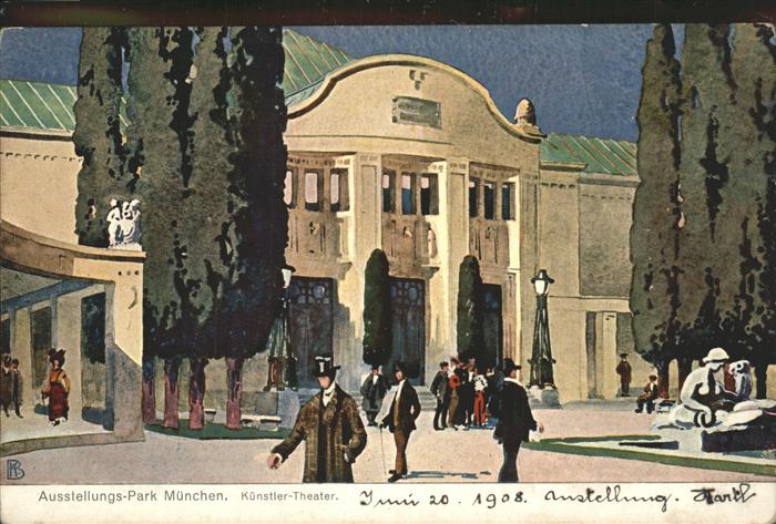 Muenchen Künstlertheater Ausstellungspark Künstl