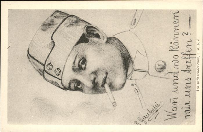 Zigarette Soldat  Gautschi Aarau