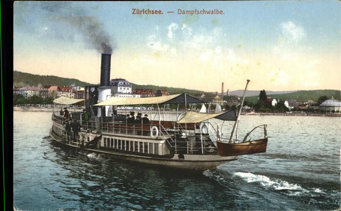 Dampfer Binnenschifffahrt Zürichsee