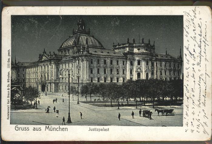 Muenchen Bayern Justizpalast