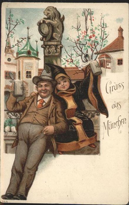 Gruss aus München Münchner Kindl