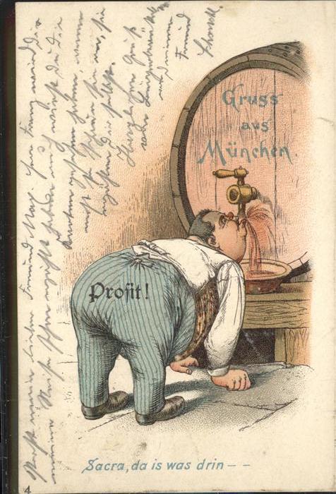 Gruss aus München Bierfass