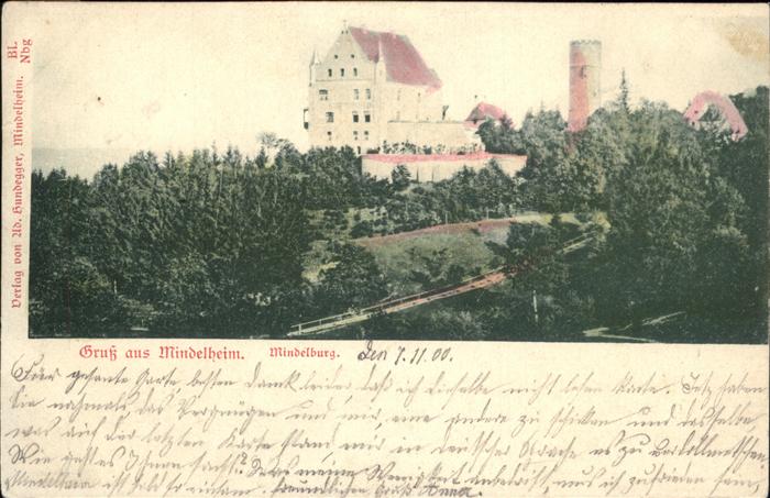 Mindelheim Mindelburg