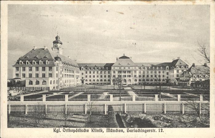 Muenchen Königliche Orthopädische Klinik