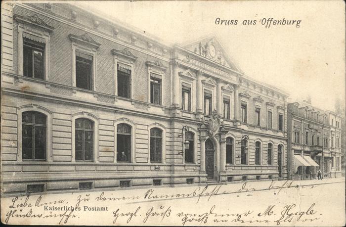 Offenburg Kaiserliches Postamt