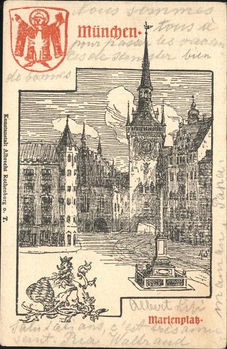 Muenchen Marienplatz