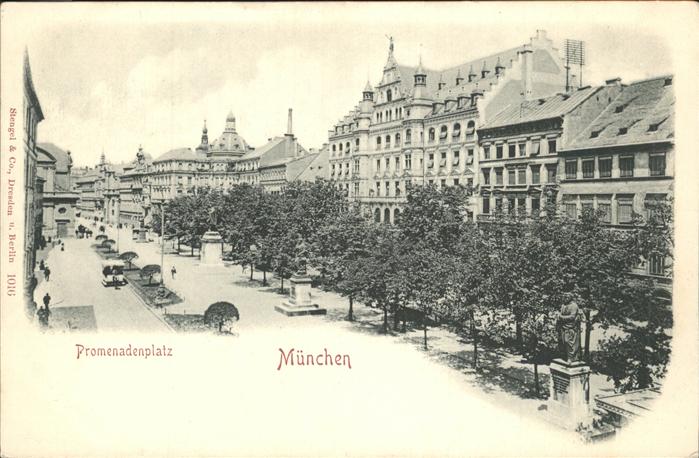 Muenchen Promenadenplatz