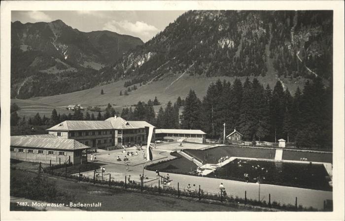 OBERSTDORF Bayern Moorwasser Badeanstalt Verkehrs und Kurverein