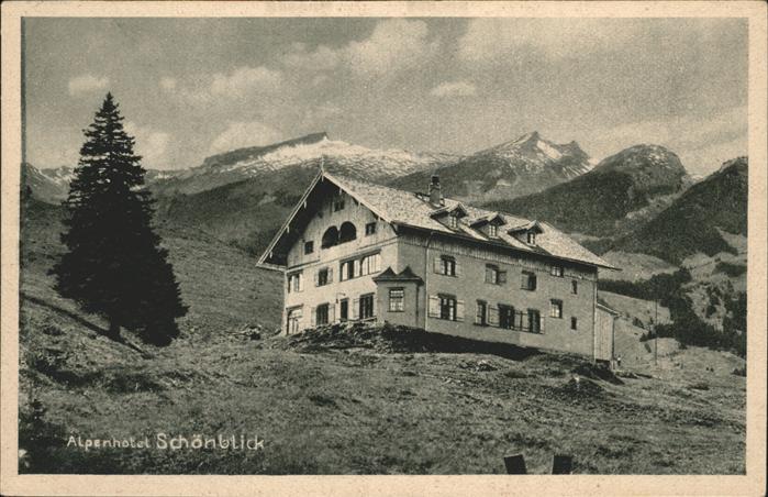 OBERSTDORF Bayern Alpenhaus Schoenblick