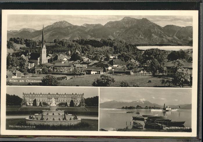 Prien Chiemsee Bayern Frauenchiemsee Herrenchiemsee Prien