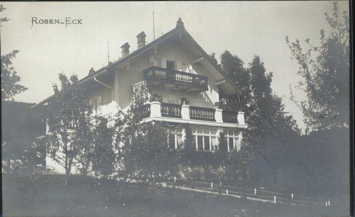 Prien Chiemsee Bayern Rosen-Eck