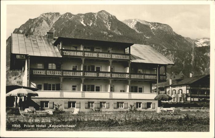 OBERSTDORF Bayern Privat Hotel Kappelerhaus