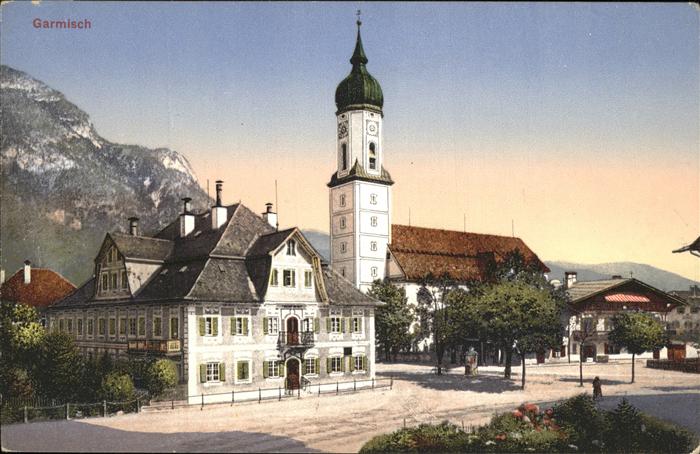 GARMISCH-PARTENKIRCHEN Bayern Kirche