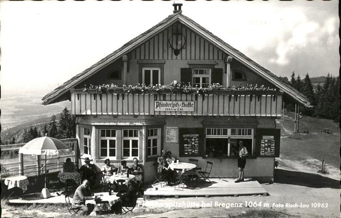 Bregenz Vorarlberg Pfänderspitz-Hütte