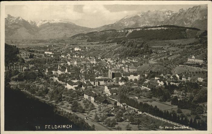 Feldkirch Vorarlberg Luftbild