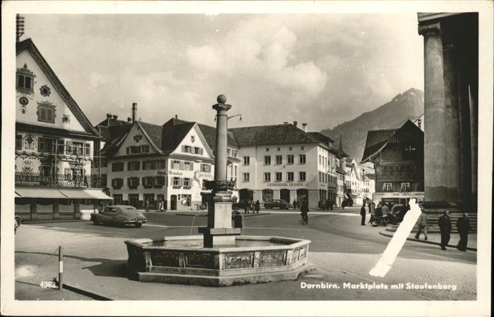 Dornbirn Vorarlberg Marktplatz Staufenberg