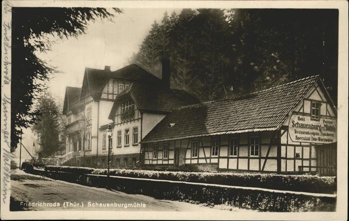 Friedrichroda Schauenburgmühle
