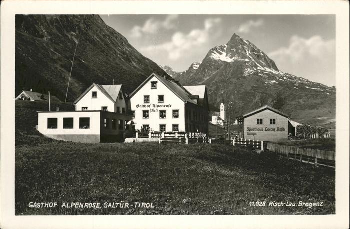Galtuer Tirol Gasthof Alpenrose