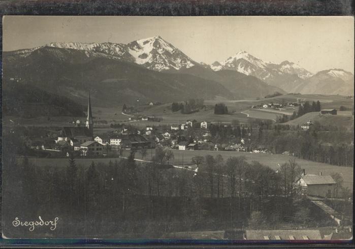 Siegsdorf Gesamtansicht