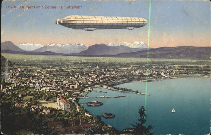 Bregenz Vorarlberg Zeppelins Luftschiff