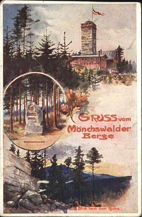Wilthen Mönchswalder Berge Bismarckstein