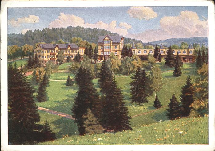 Oberhof Thueringen Parkhotel Sanssouci