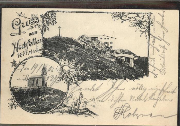 Hochfellnhaus Kapelle