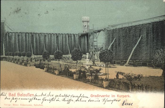 Bad Salzuflen Gradirwerke Kurpark