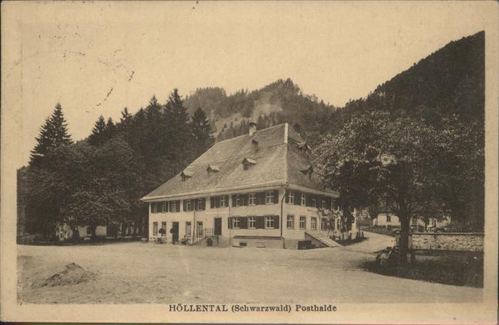 Hoellental Schwarzwald Posthalde