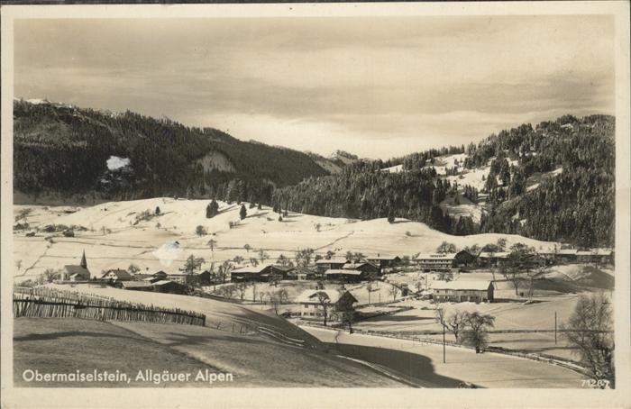 Obermaiselstein Allgäuer Alpen Winter Schwarzenberg Bol