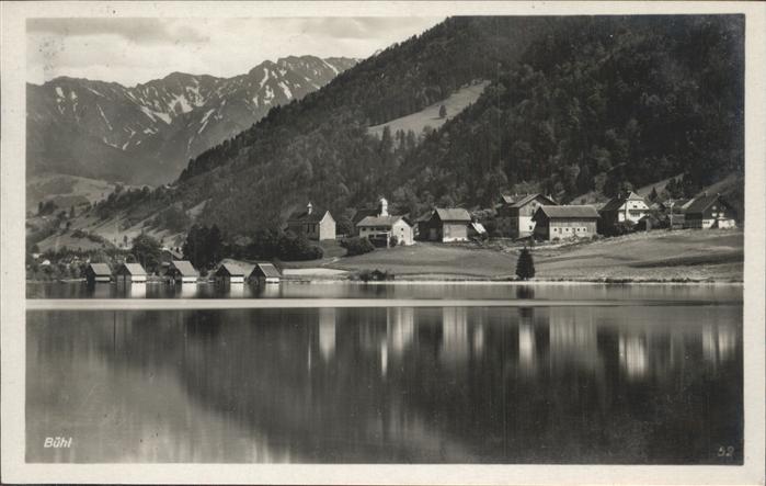 Buehl Baden Alpsee Immenstadt Allgäu