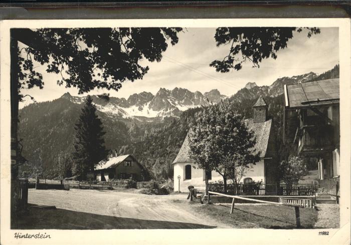 Hinterstein Bad Hindelang Hochallgäu Pfannenhölzern