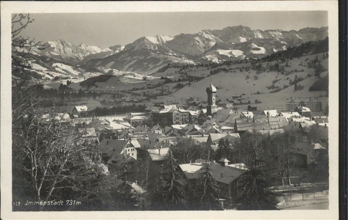 Immenstadt Allgaeu Winter Allgäu
