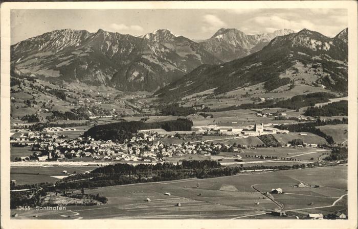 Sonthofen Oberallgaeu Burg