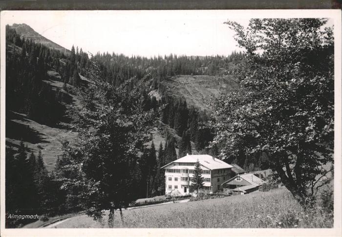 Immenstadt Allgaeu Berggasthof Almagmach