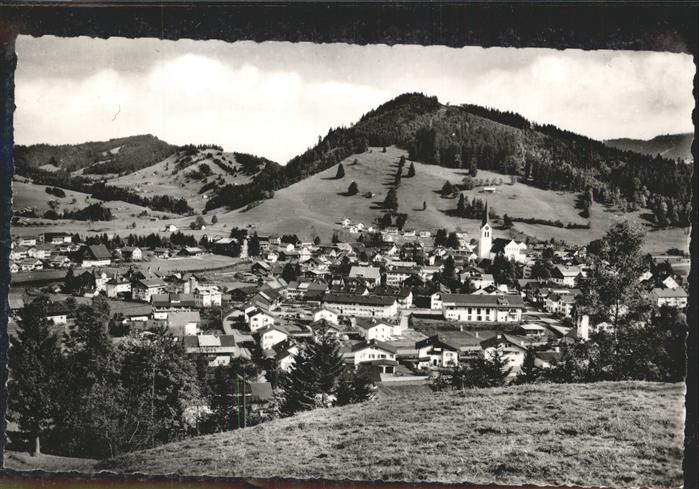 Oberstaufen Oberallgaeu Bayern Schrothkurort