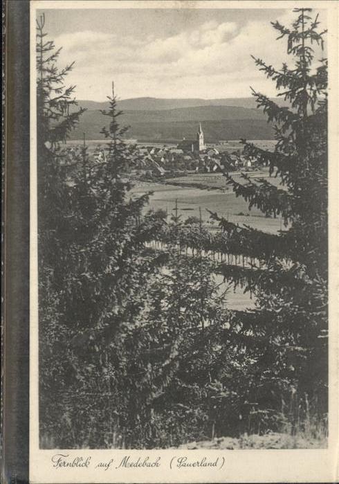 Medebach Fernblick Sauerland