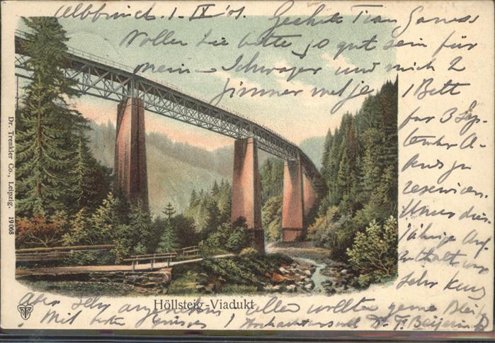 Hoellsteig Viadukt Eisenbahbrücke