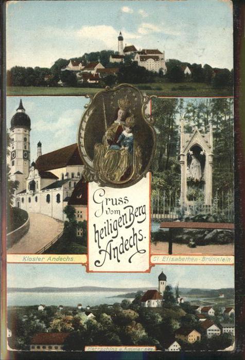 Andechs heiligen Berg St. Elisabethen Brünnlein