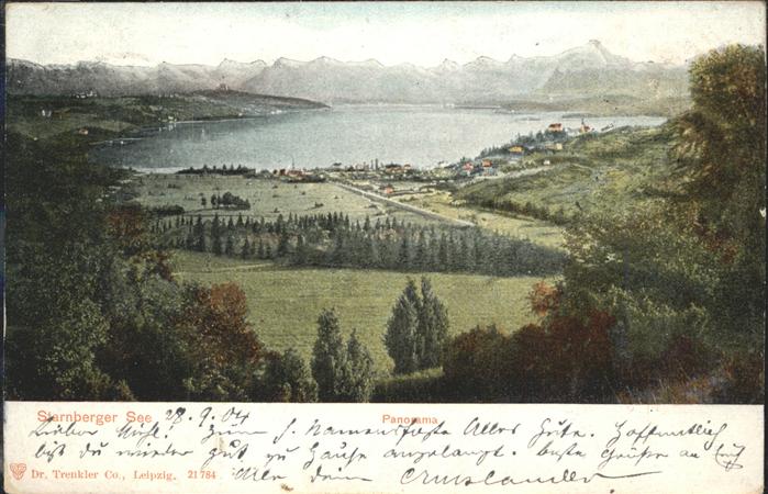 Starnbergersee Panorama