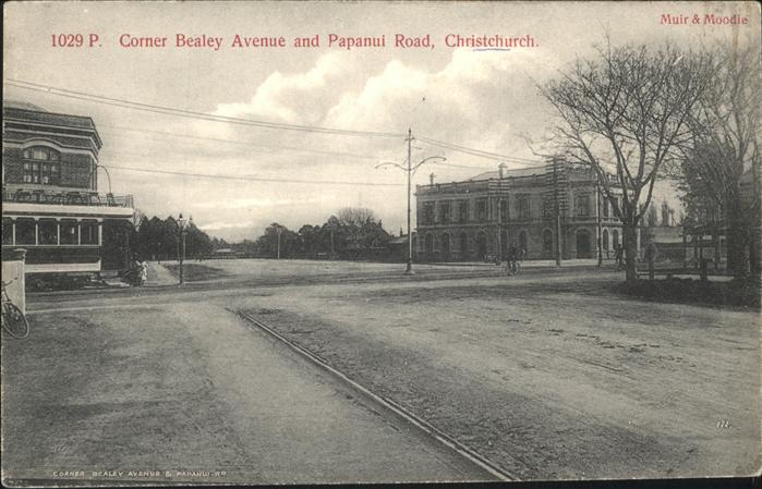 Christchurch Dorset Corner Bealey Avenue Papanui Road