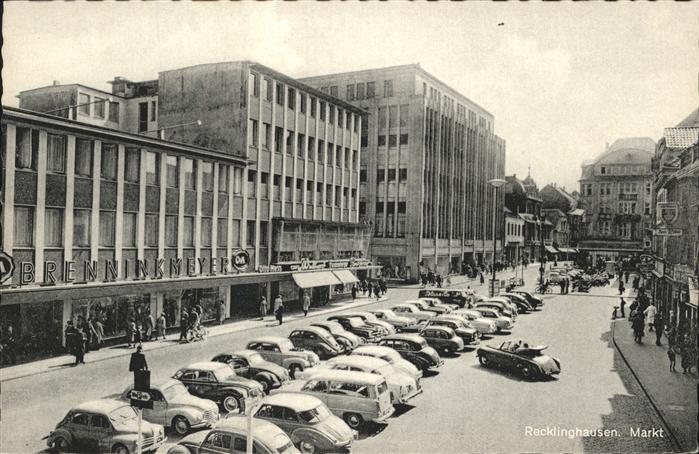 Recklinghausen Westfalen Markt