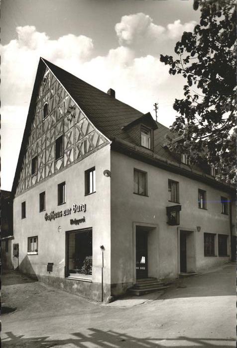 Goessweinstein Gasthaus Metzgerei Georg Helldörfer